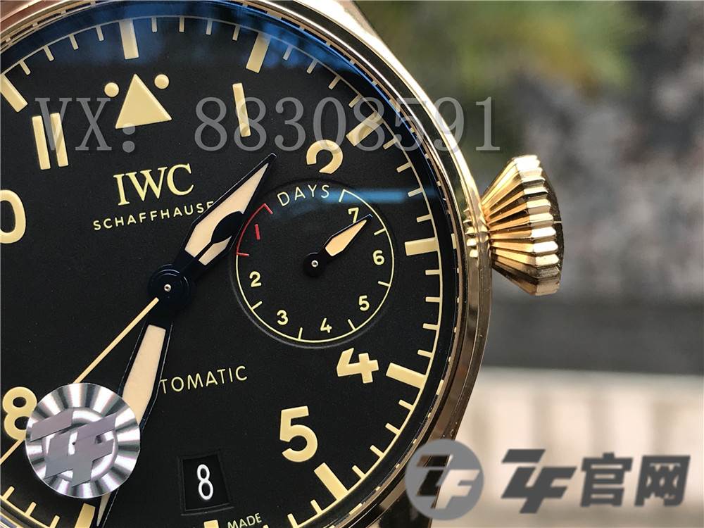 ZF厂复刻万国青铜大飞行员IW501005腕表实拍评测  第4张