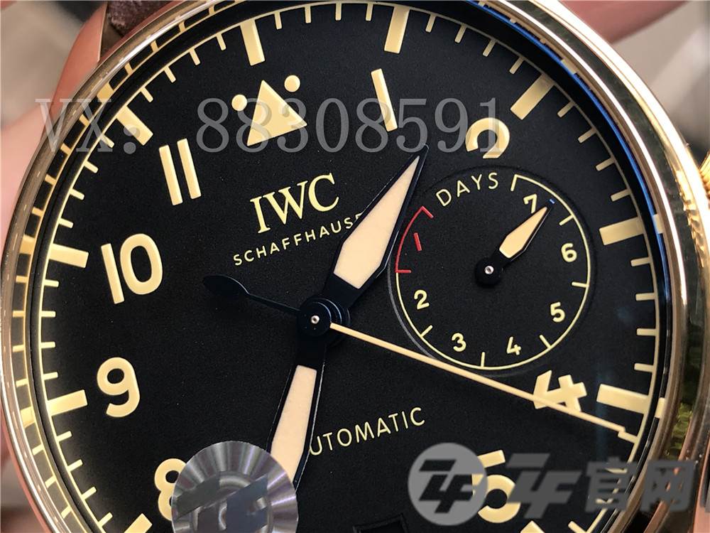 ZF厂复刻万国青铜大飞行员IW501005腕表实拍评测  第13张