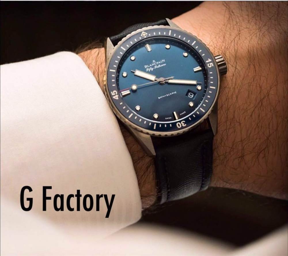 ZF厂和GF厂宝珀五十噚黑陶瓷腕表那个更值得入手  第1张